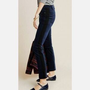 NWOT AG Adriano Goldschmied size 32 The Jamison skinny chino blue velvet pants